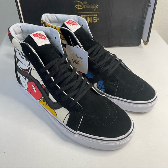 VANS x DISNEY collaboration “Mickey and friends” mens size 10.5 or wmns size 12 - Picture 9 of 11